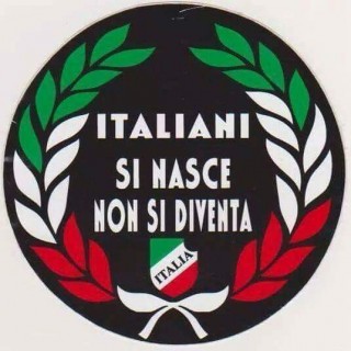Italiani si nasce non si diventa